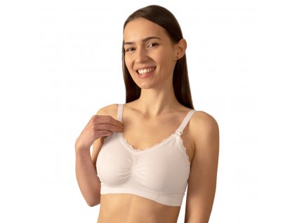 BabyOno Szoptatós melltartó (fehér)