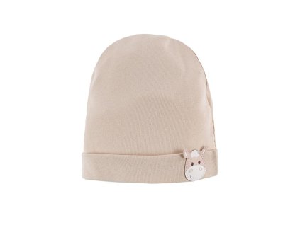 Gyermek sapka FUNNY bézs