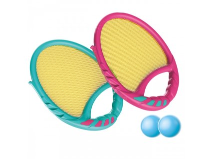 WOOPIE Ügyességi játék CATCH BALL 2 ütő + 2 labda