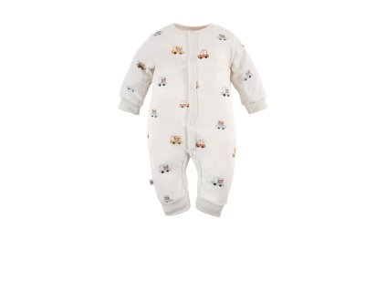 Jumpsuit lábak nélkül Cars&Bears ekrü színű