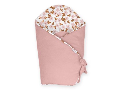 ALBERO MIO Baba pólya Rózsaszín virágok 1