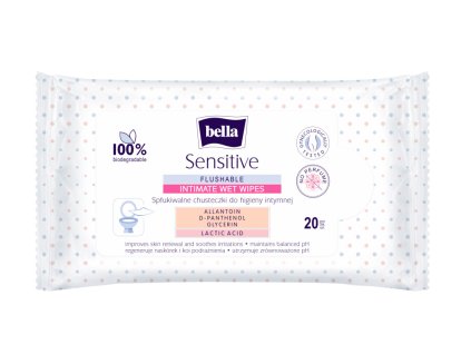 Bella Érzékeny intim nedvszkendo (20db) 1