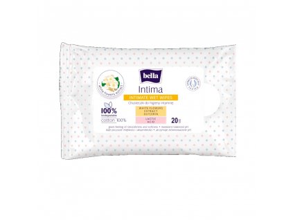 Bella Intima intim nedves törlőkendők (20 db)