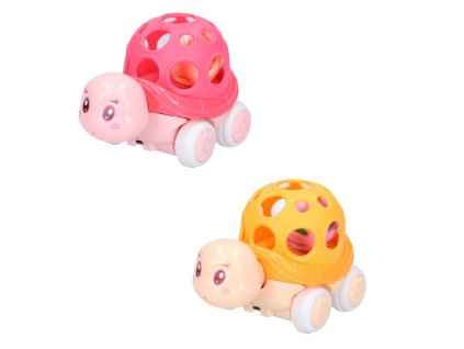 Teknős csörgő 11cm lány 2