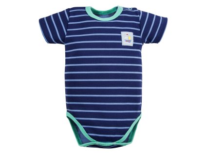 Rövid ujjú body STATKI sötétkék