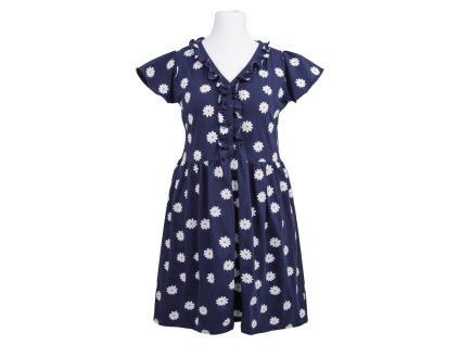 EEVI Kismama hálóing LINDA sötétkék margaréták (1)