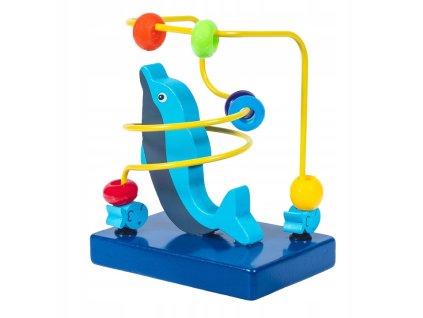 SMILY PLAY Labirintus gyöngyökkel Delfin
