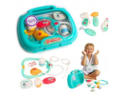 WOOPIE Orvosi készlet Kis orvos tokban