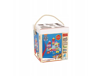 TREFL Paw Patrol fakockák számokkal ellátott vödörben