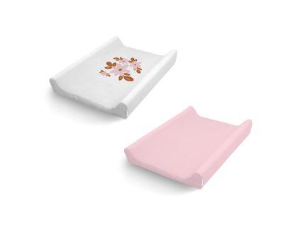 ALBERO MIO pelenkázó szőnyeghuzat (2db) Rózsaszín virágok