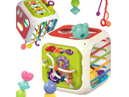 WOOPIE Interaktív oktatási szenzoros kocka 5