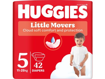Huggies Little Movers 5, 11 25 kg, 42 db