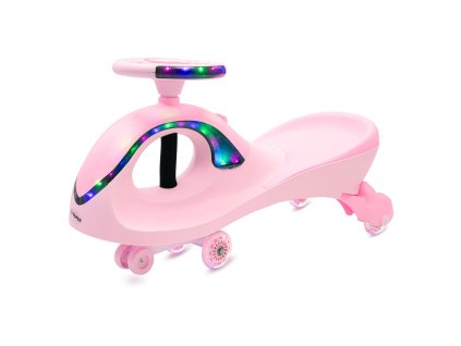 Baby Mix Gravitációs futóbicikli gyerekeknek LED G Force rózsaszín
