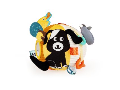 JOLLYBABY Puha szenzoros labda Farm