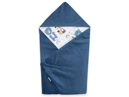 New Baby Bélelt autósülés takaró Medve 2