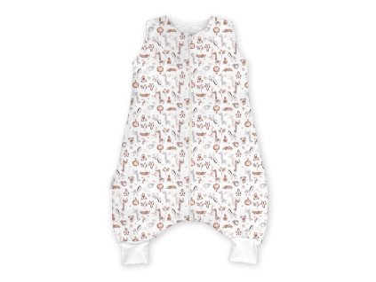 ALBERO MIO Gyermek hálózsák lábakkal Zoo világ