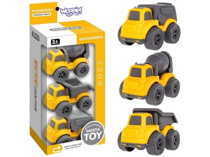 WOOPIE Építőipari járművek (3 db)