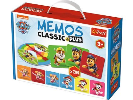 TREFL Pexeso Classic & Logic Paw Patrol