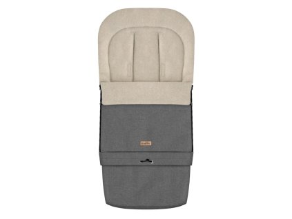 ZAFFIRO SleepGrow Scandi Állítható bundazsák gyapjúval Szürke