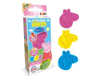 INKEE Peppa Pig fürdőbomba 3x15g 1