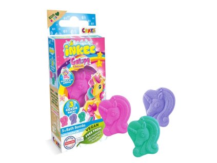 INKEE Fürdőbomba Unicorn 3x15g 2