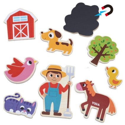 Viga Fa mágnesek Farm