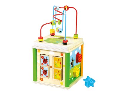 Motorikus fa kocka Kert 30cm