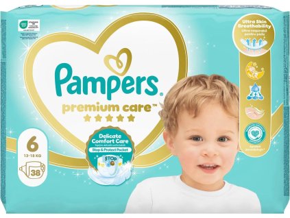 Pampers Premium care 6, 38db, 13-18kg