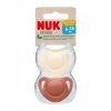NUK For Nature Latex cumik (6-18m.) 2 db piros 1