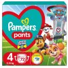 Pampers Nadrágos nadrágos pelenkák S4 72db, 9 15kg Mancs őrjárat