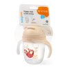 BabyOno Bögre rugalmas szívószállal és súly 240ml Lenochod