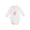 Hosszú ujjú body NEWBORN bézs 50