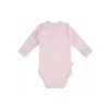 Hosszú ujjú body NEWBORN rózsaszín 50 1