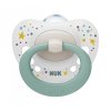 NUK Signature Soother 0 6 m zöld fehér