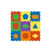 SIMPLY PLAY Hab puzzle pad Geometriai formák (9db)