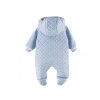 EEVI Csecsemő overall lábakkal kék 56 5