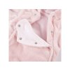 EEVI Csecsemő kapucnis kezeslábas BIG BEAR rózsaszín 56 3