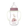 Canpol babies EasyStart Anticolic palack világító fogantyúval Sleepy Koala 240ml rózsaszín 1
