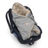 ALBERO MIO Baby wrap autósüléshez Teddy szürke 1