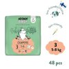 Moomin Baby 3 Midi 5-8 kg (48 db), öko pelenka 1