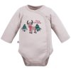 Hosszú ujjú body HI REINDEER bézs színben