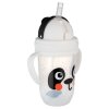 Canpol babies Nem kiömlő itatópohár szívószállal és súllyal BabiesBoo 270ml Panda 4