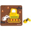 WOOPIE Fa puzzle Közlekedési eszközök 6 az 1-ben 10