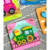 WOOPIE Fa puzzle Közlekedési eszközök 6 az 1-ben 5