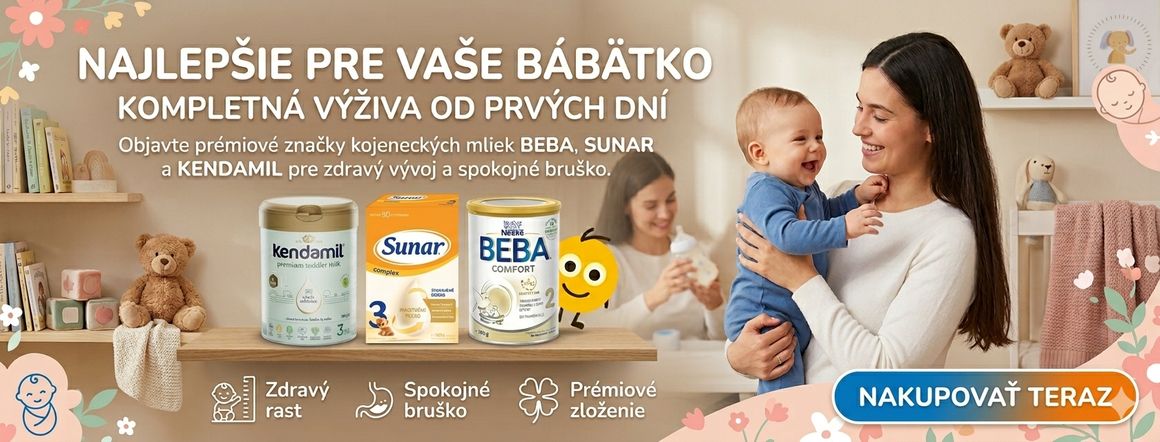 Dojčenské a batoľacie mlieko