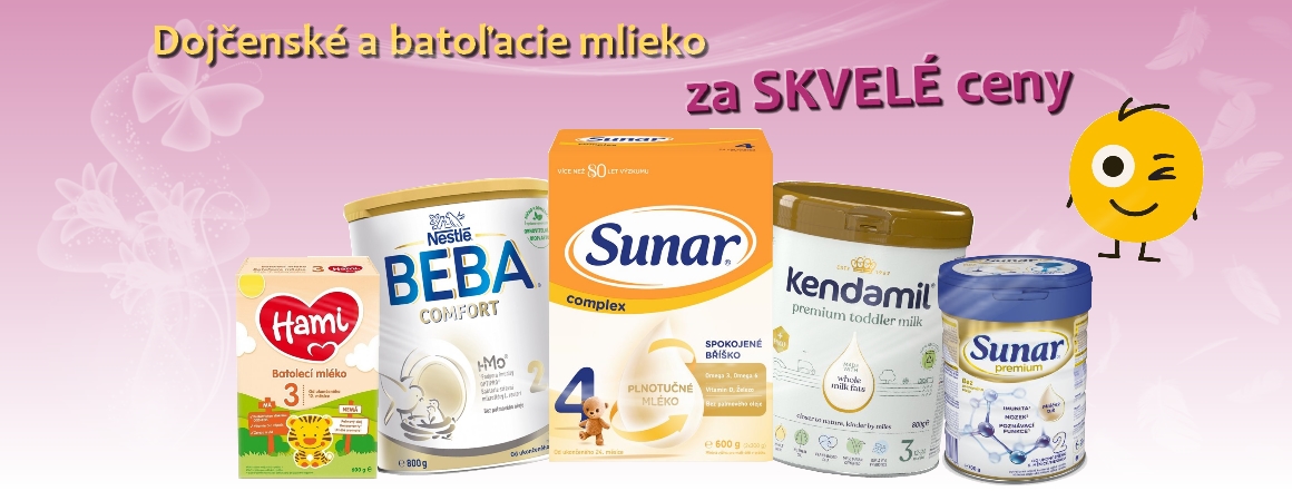 Dojčenské a batoľacie mlieko