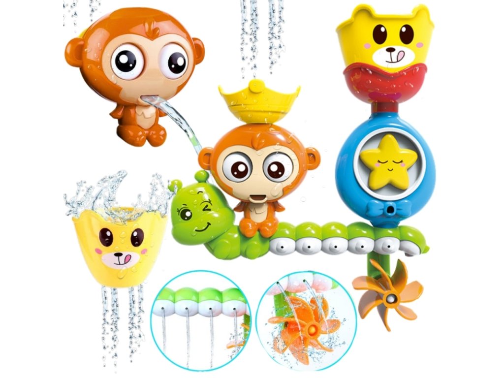 WOOPIE Hračky do vane Opička