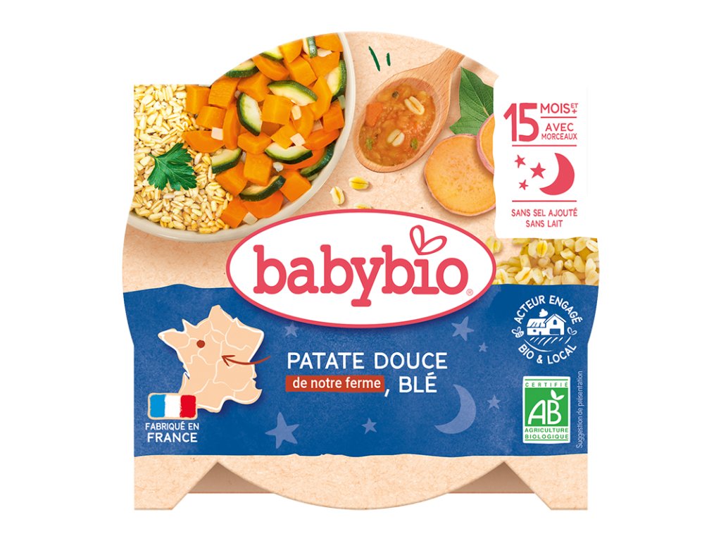 40237 babybio sladky brambor mrkev cuketa a psenice 260g