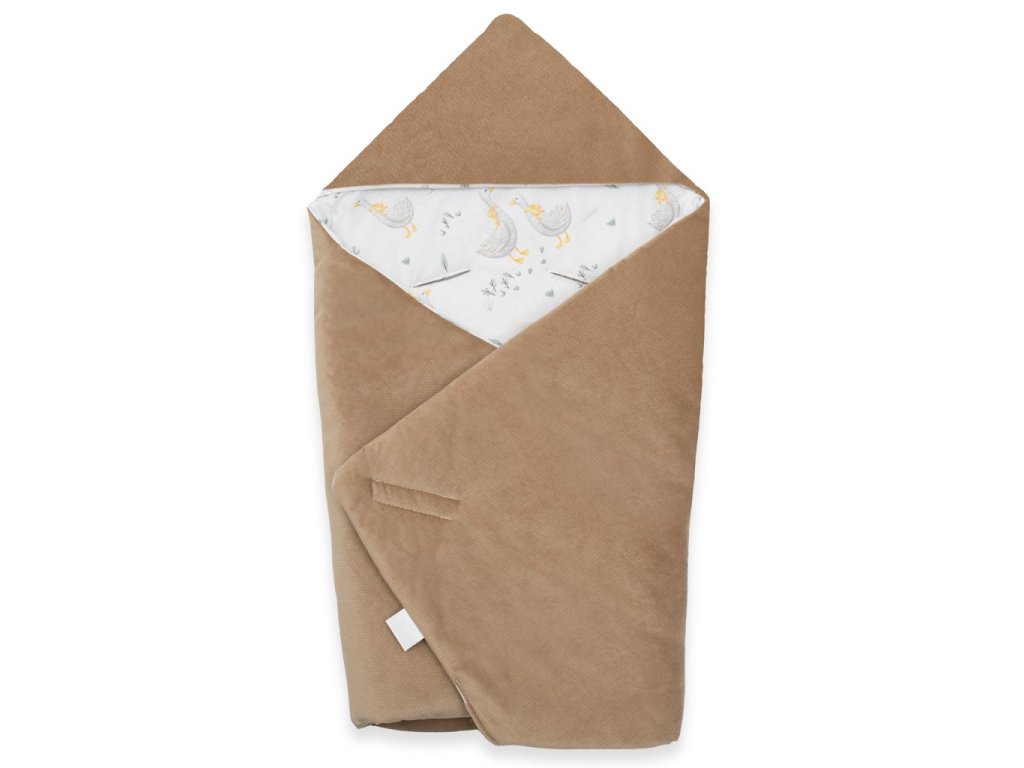 New Baby Zateplená zavinovačka do autosedačky Husičky 1