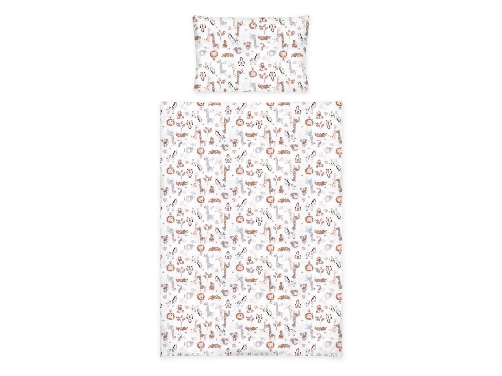 ALBERO MIO Detské obliečky Zoo svet